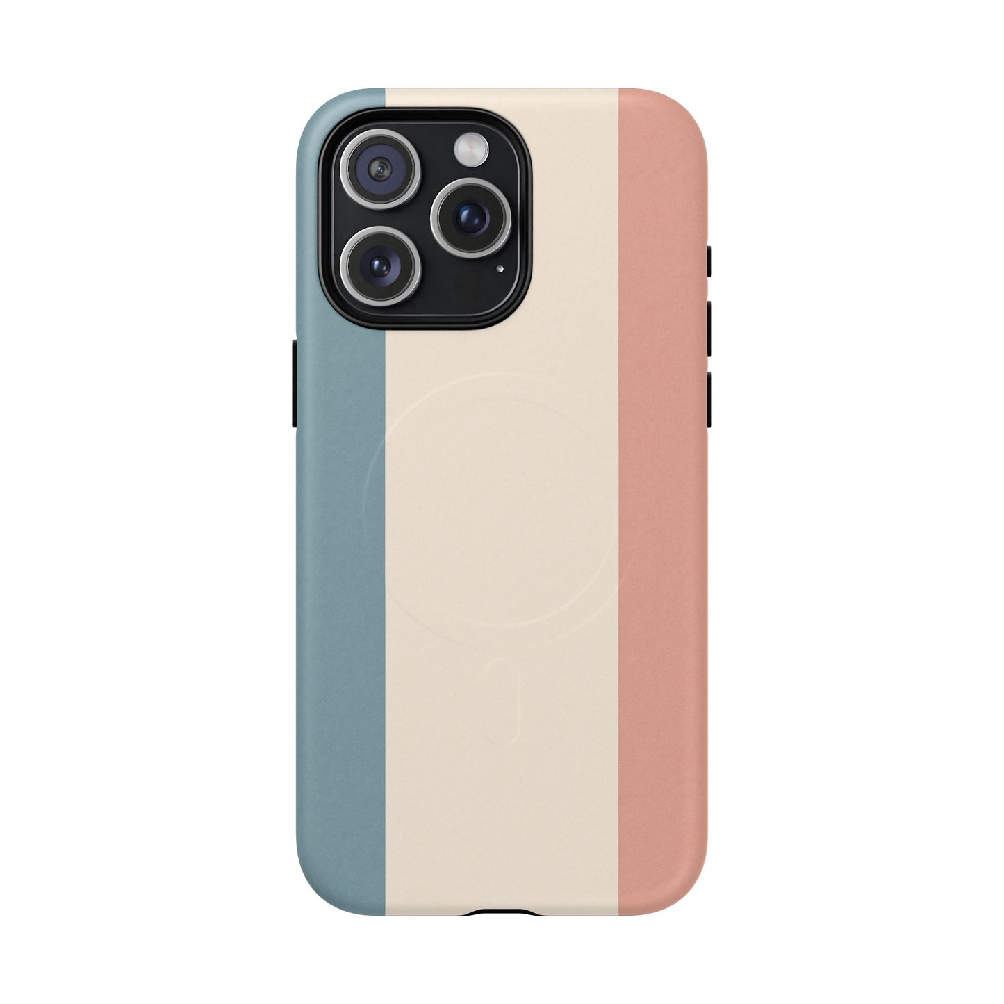 France Flag iPhone Case in Pastel Colors | MagSafe