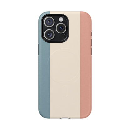 France Flag iPhone Case in Pastel Colors | MagSafe