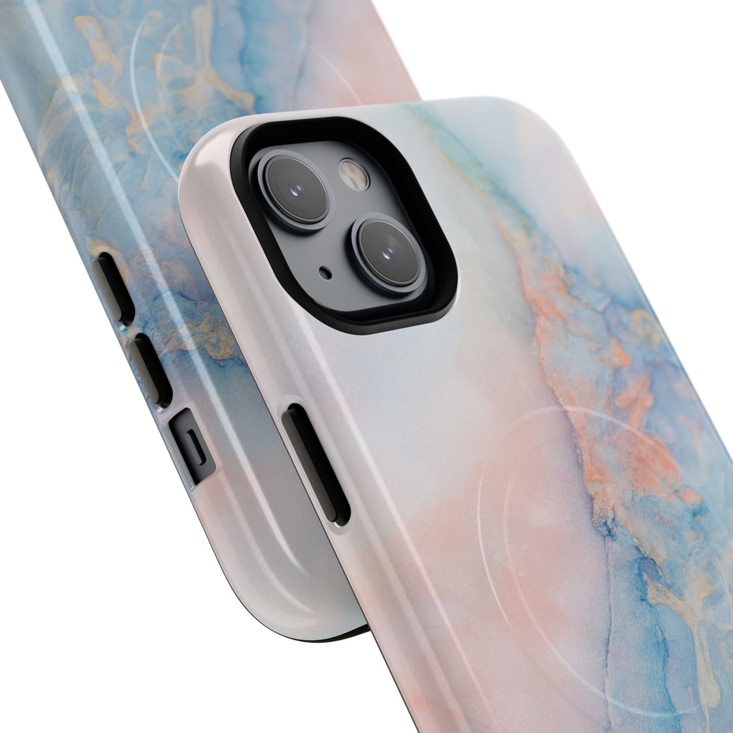 Marble Pastel iPhone Case (MagSafe compatible)