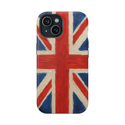 MagSafe Tough iPhone Case — UK Flag Magnetic Impact-Resistant Design  Shamo's