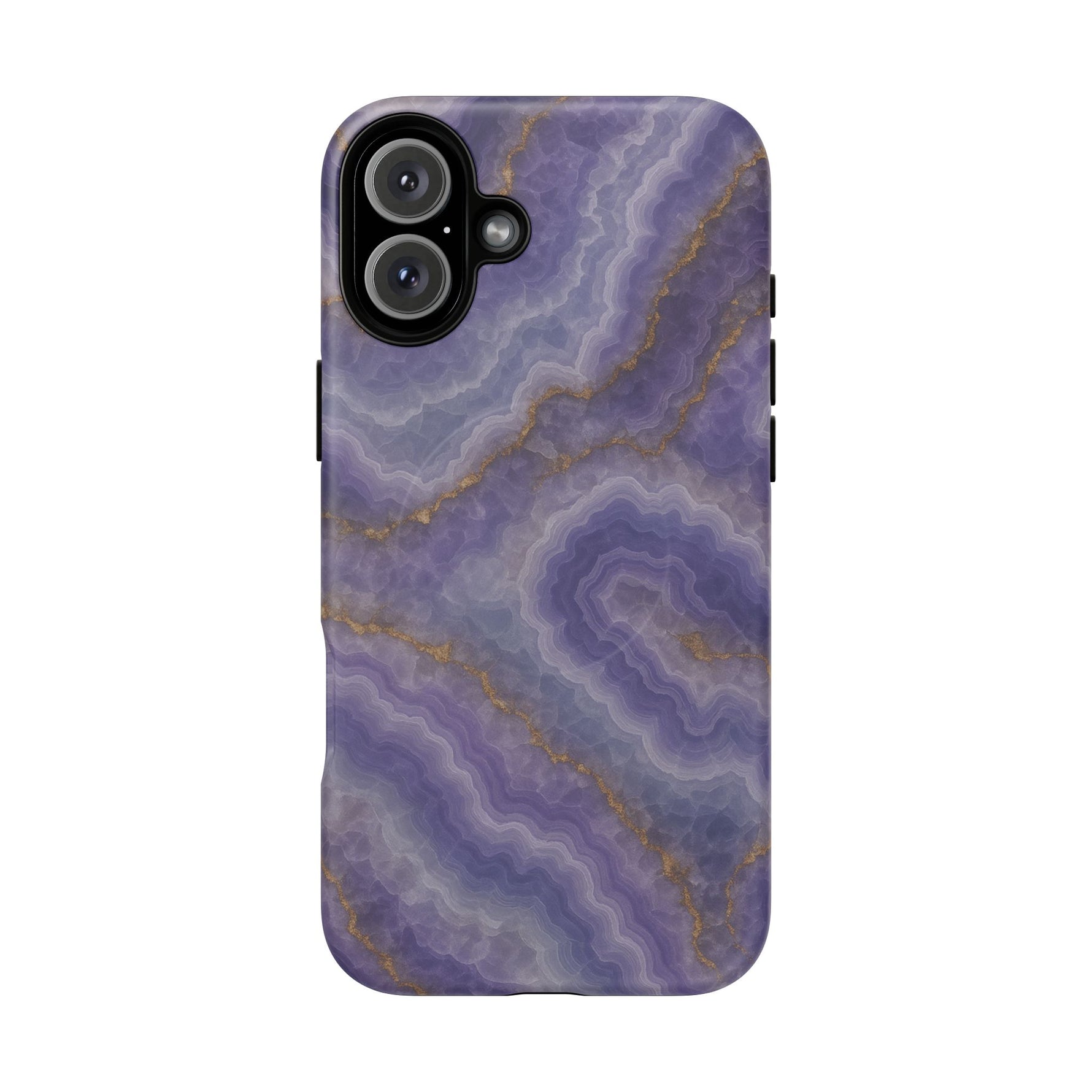 Purple Agate Marble iPhone Case with MagSafe - Shamo's