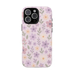Floral Pattern | Compatible with MagSafe iPhone Case