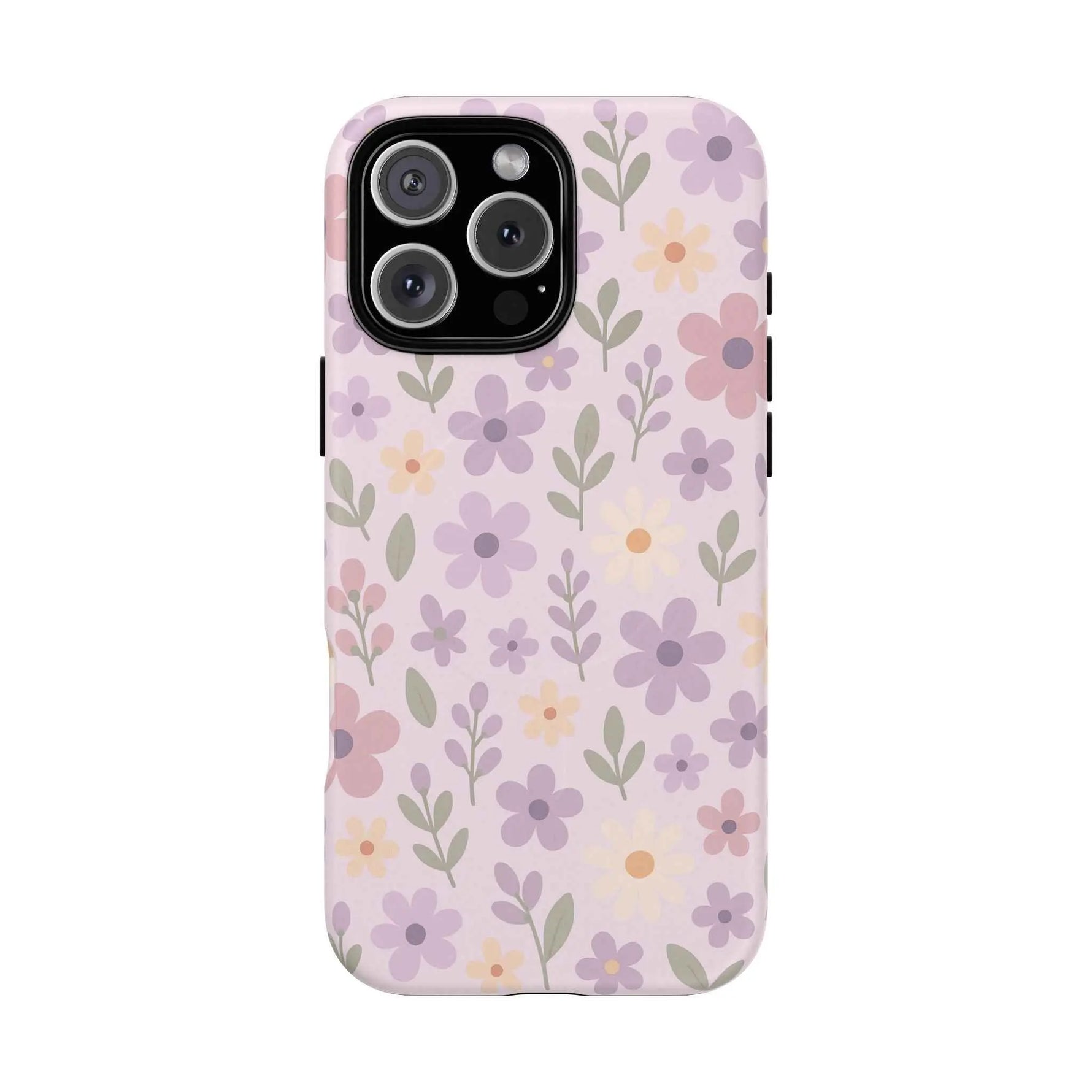Floral Pattern | Compatible with MagSafe iPhone Case