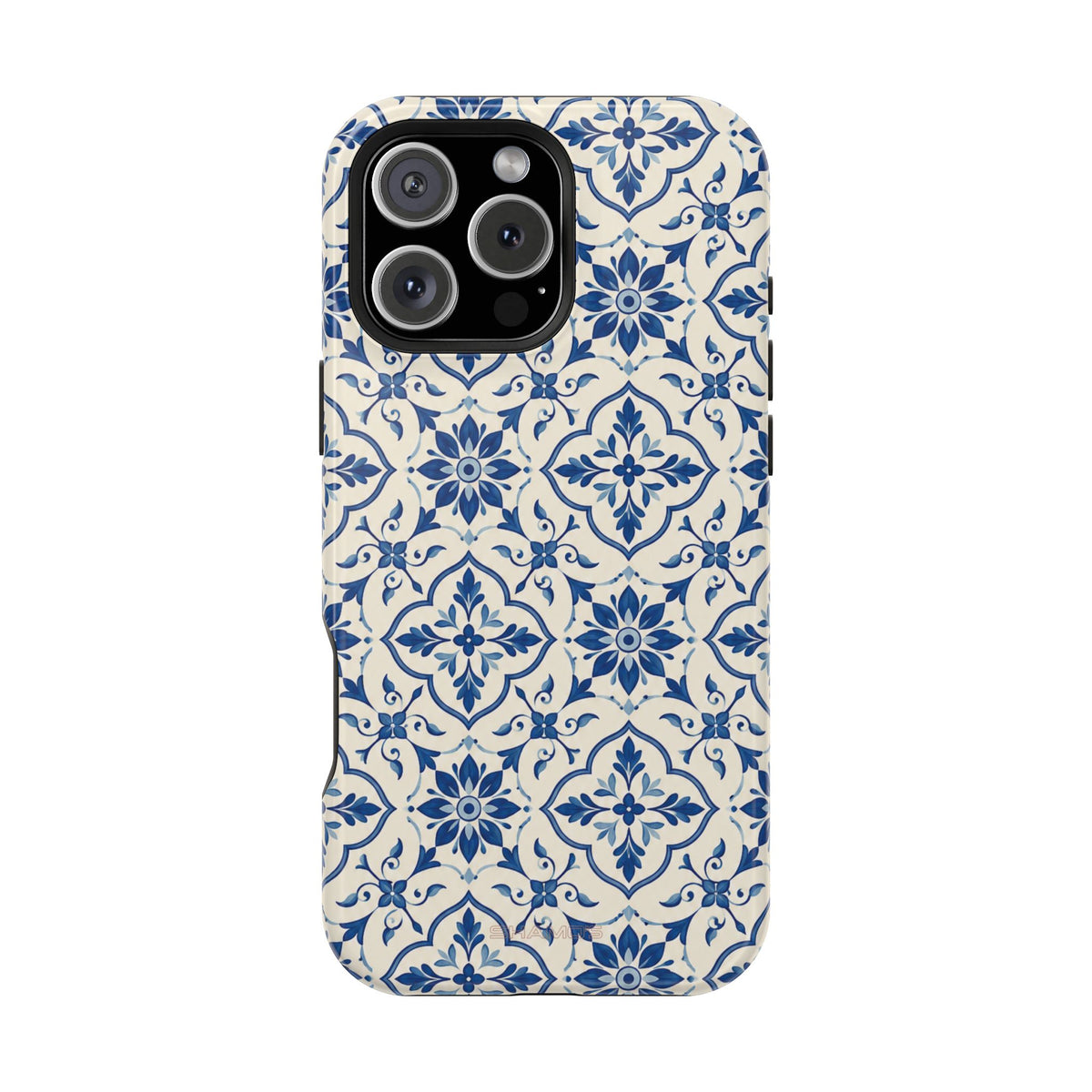 Lisbon Tile – Blue Ornamental MagSafe Phone Case