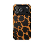 Leopard Print Impact-Resistant iPhone Case with MagSafe Compatibility  Shamo's iPhone 17 Pro / Matte
