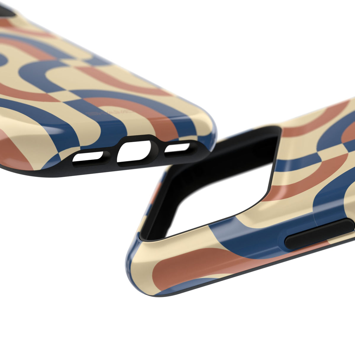 Mod Ribbon – Retro Geometric MagSafe Phone Case