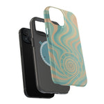 “Flow of Time” iPhone Case with MagSafe Compatibility  Shamo's