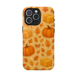 Autumn Harvest iPhone Case — Pumpkin & Haystack Fall with MagSafe - Shamo's
