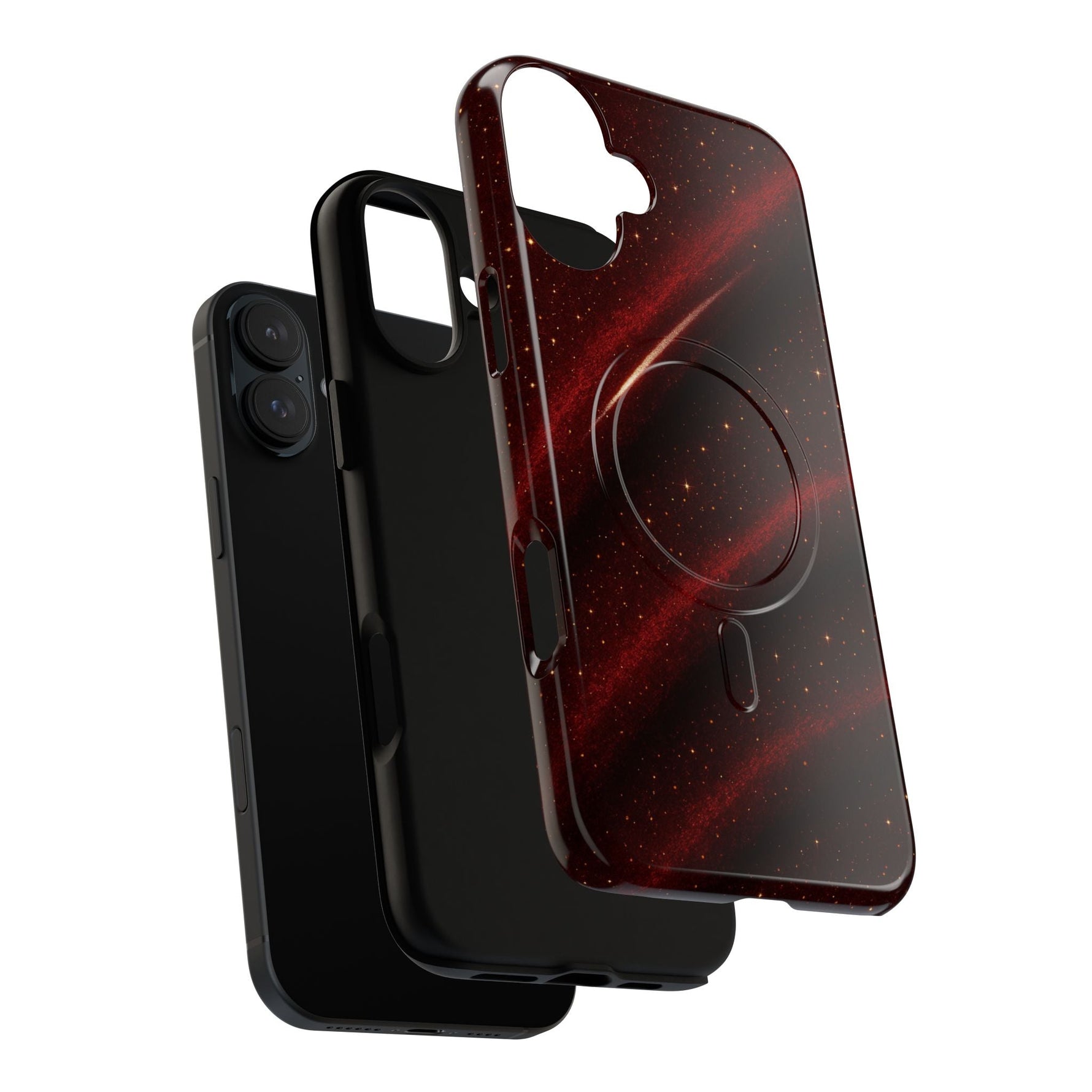 Red Nebula iPhone Case with MagSafe  Shamo's