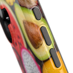 Tropical Fruit Magnetic Impact-Resistant Phone Case with MagSafe