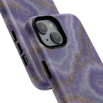 Purple Agate Marble iPhone Case with MagSafe  Shamo's