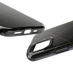 Black Geometric Design iPhone Case | MagSafe  Shamo's