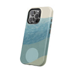 “Calm Over Chaos” Abstract Ocean Wave iPhone Case | MagSafe Compatible  Shamo's