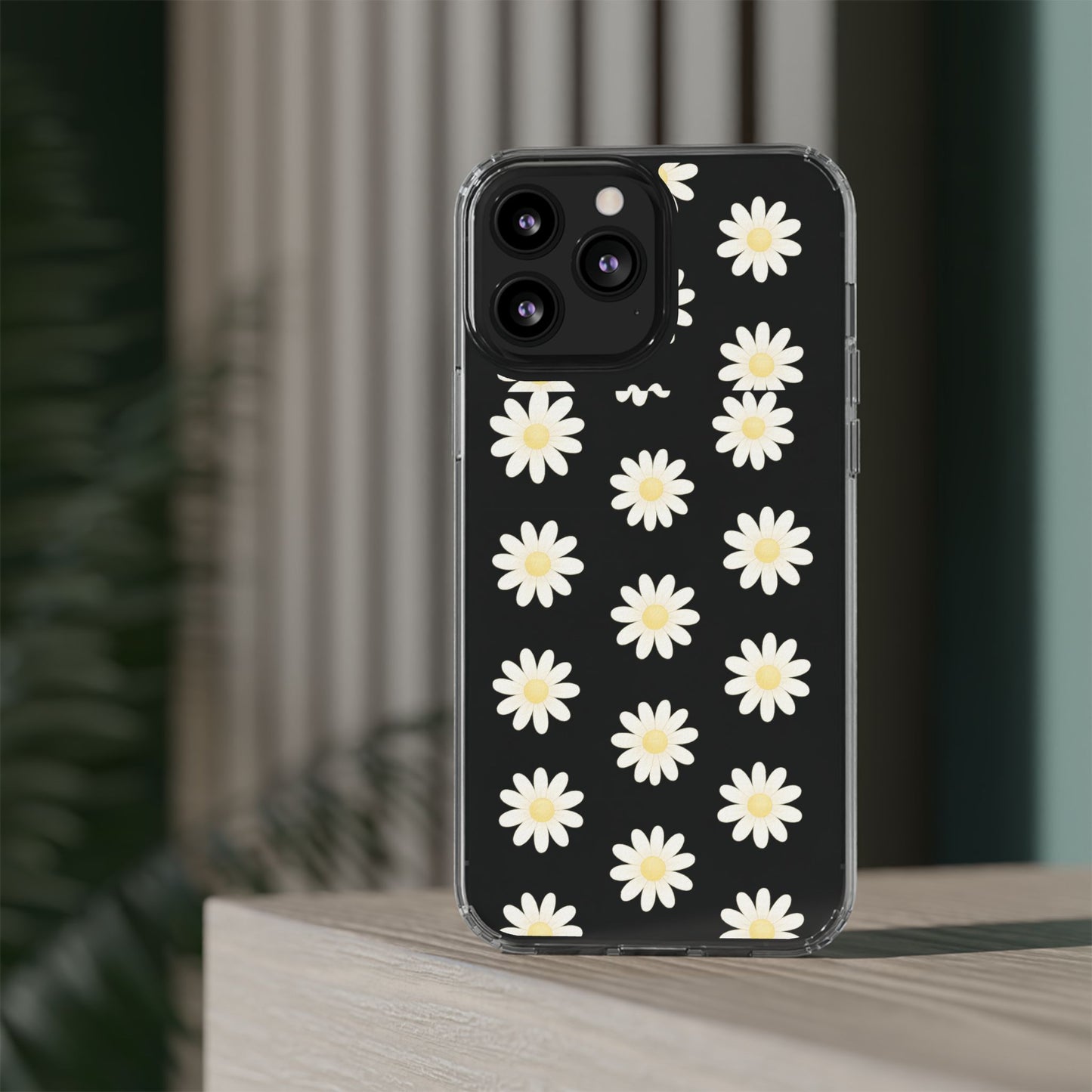Daisy Floral Clear iPhone Case - Shamo's