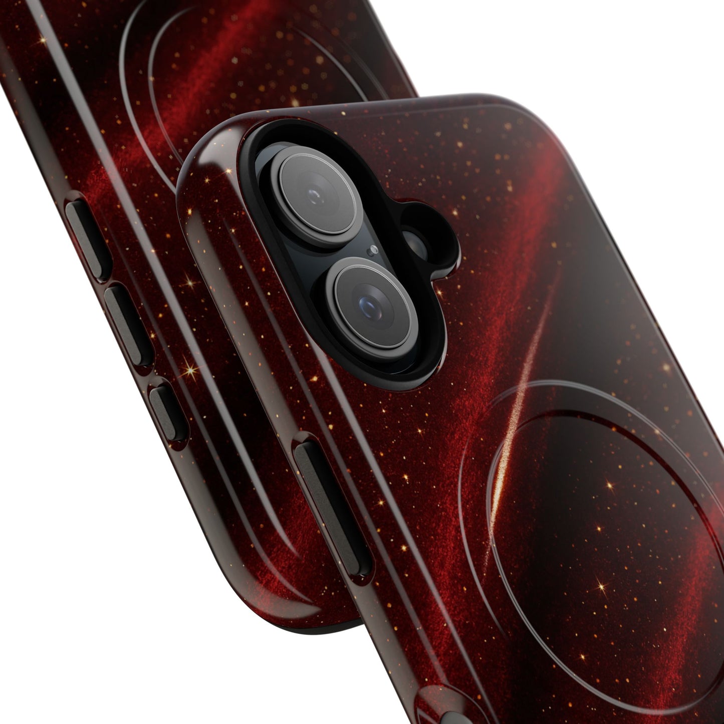 Red Nebula iPhone Case with MagSafe