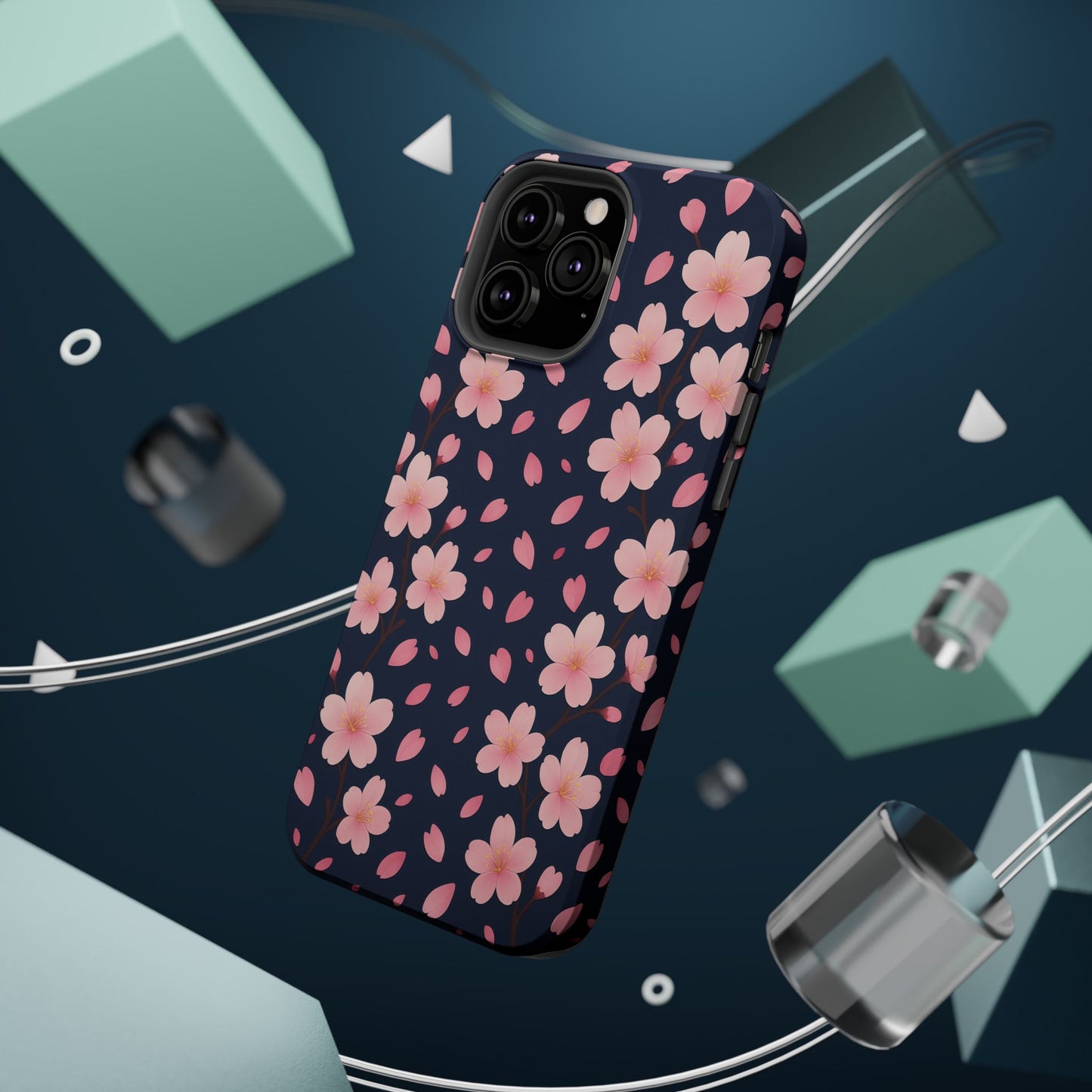 Cherry Blossom Wind iPhone Case | MagSafe - Shamo's