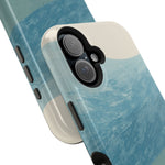 “Calm Over Chaos” Abstract Ocean Wave iPhone Case | MagSafe Compatible  Shamo's
