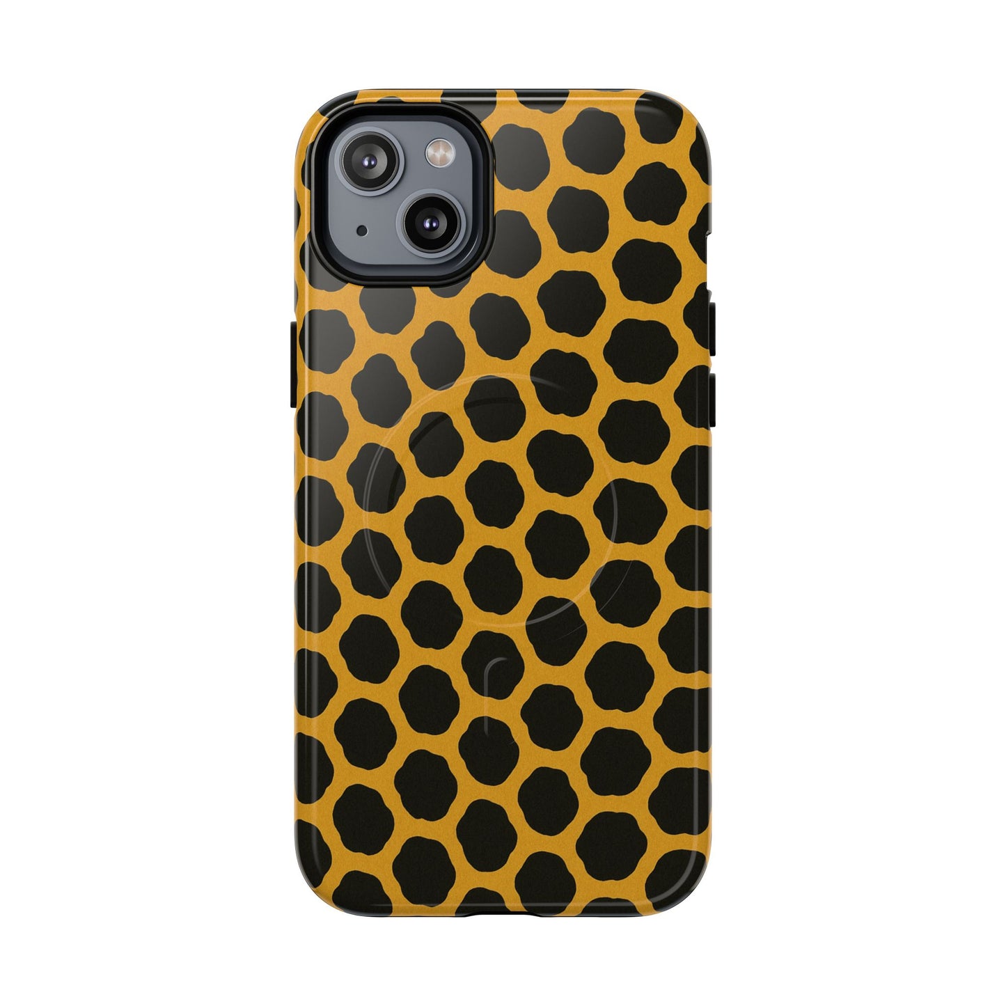 Stylish Leopard Pattern Magnetic iPhone Case | Compatible with MagSafe