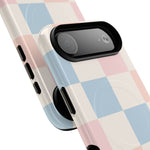 Pastel Checkerboard Pattern iPhone Cases - MagSafe - Shamo's