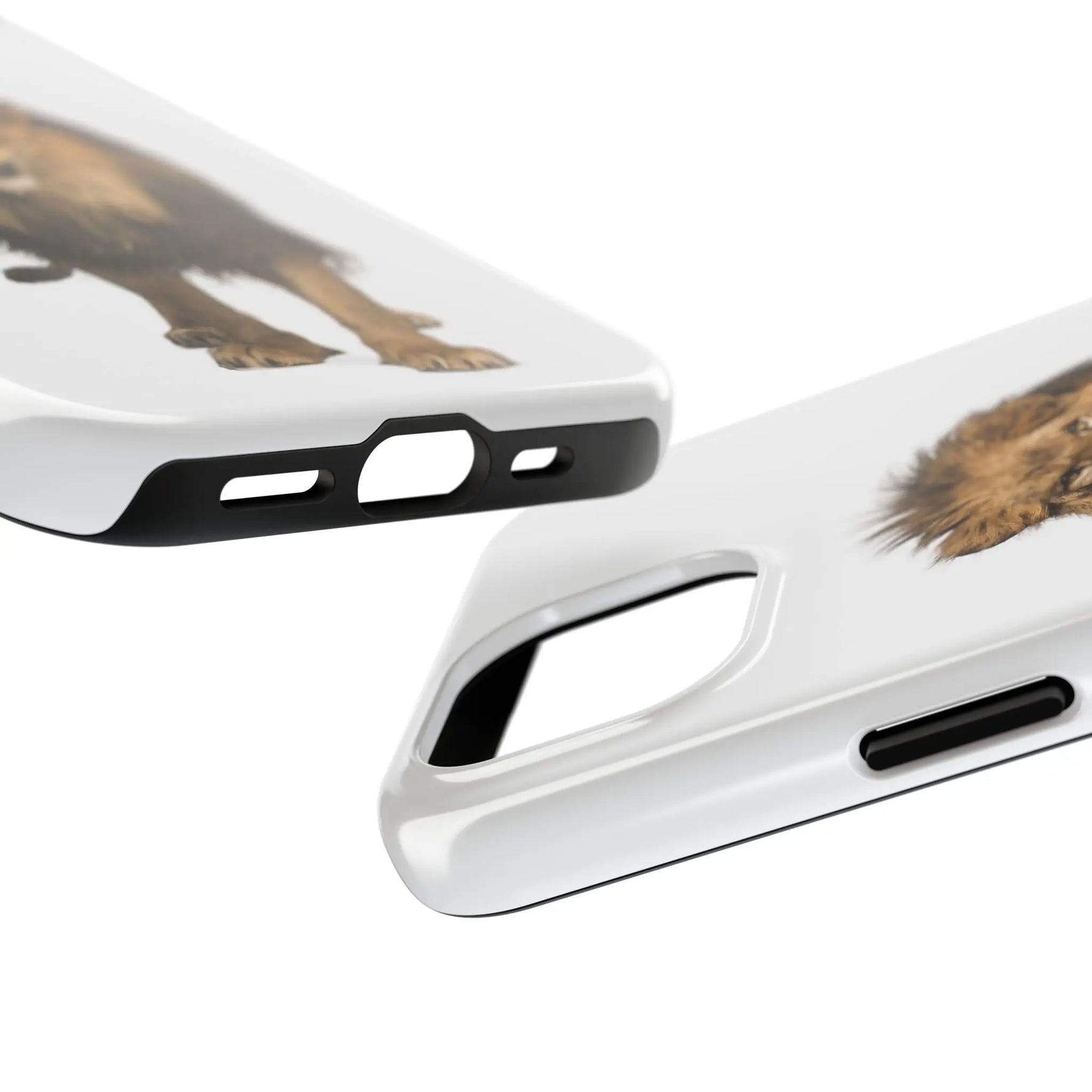 Tough Phone Cases with Lion roaring - Shamo's