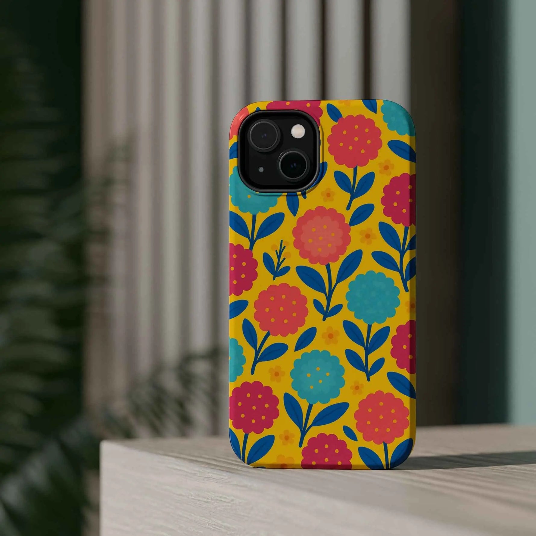 Vibrant Floral MagSafe Phone Case