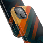 “Geometry of Becoming” Abstract iPhone MagSafe Case — Magnetic Impact-Resistant  Shamo's