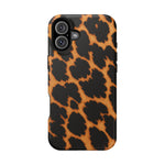 Leopard Print Impact-Resistant iPhone Case with MagSafe Compatibility  Shamo's iPhone 16 Plus / Matte