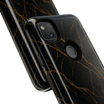 Black Marble Tough iPhone Case  Shamo's