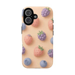 Fruitful 3D Strawberries Berries Tough Magnetic MagSafe Phone Case