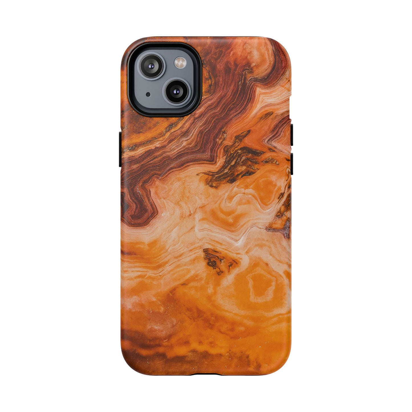 Amber Agate Marble iPhone Case — compatible with MagSafe - Shamo's