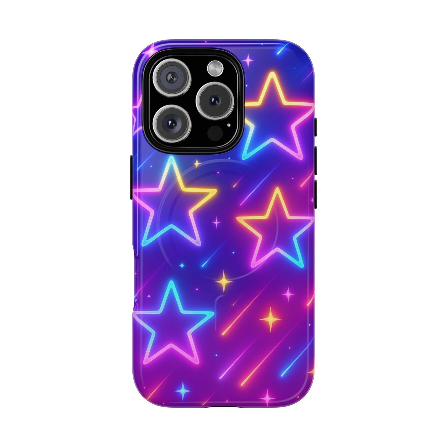 Neon Starburst iPhone Cases – with MagSafe