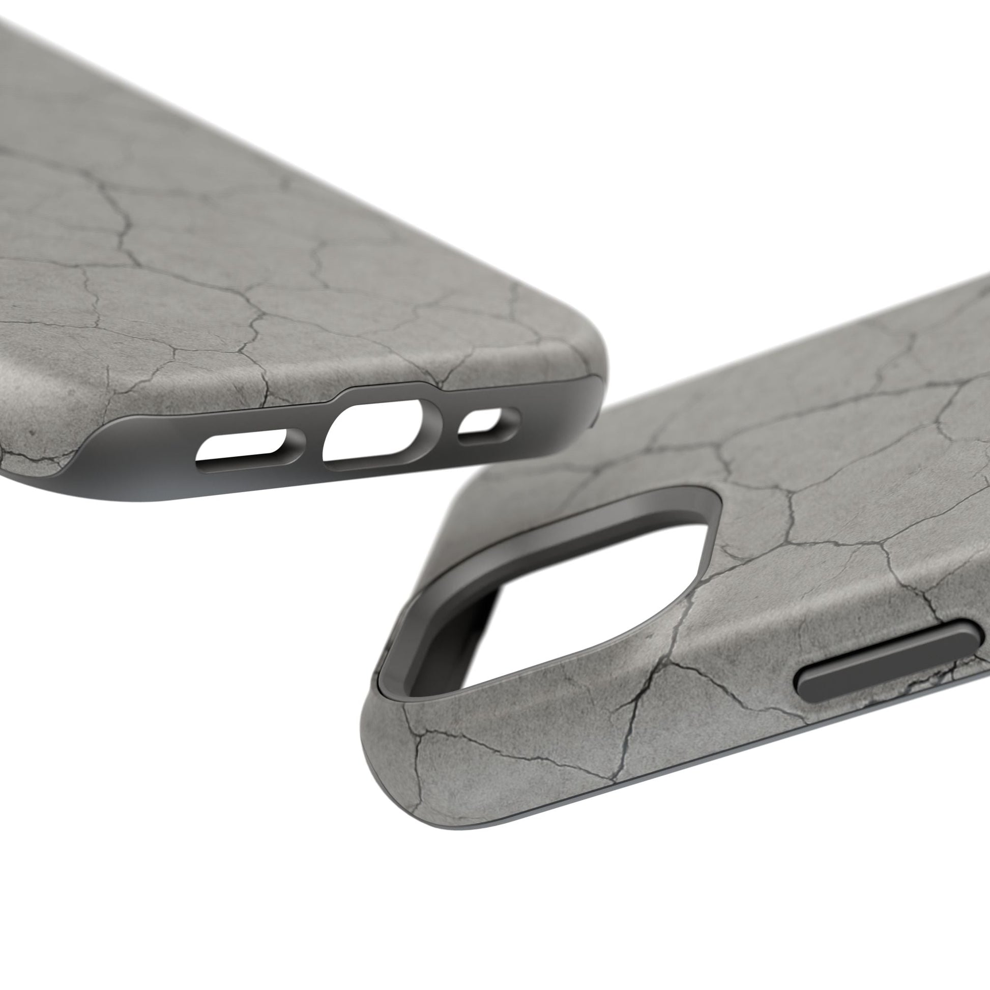 Cracked Concrete Texture iPhone Case with MagSafe compatibility  Shamo's