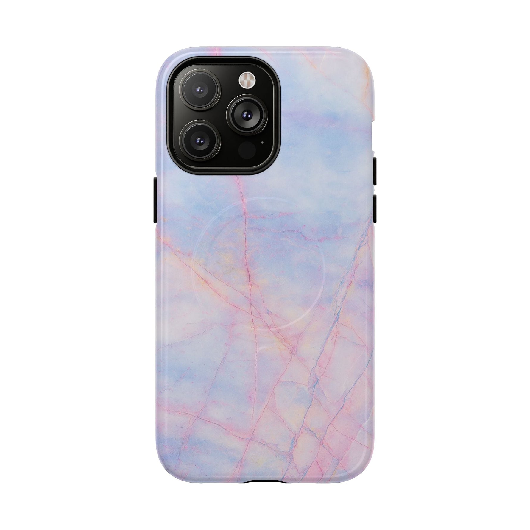 Pastel Marble iPhone Cover (MagSafe Compatible)  Shamo's iPhone 14 Pro Max / Glossy