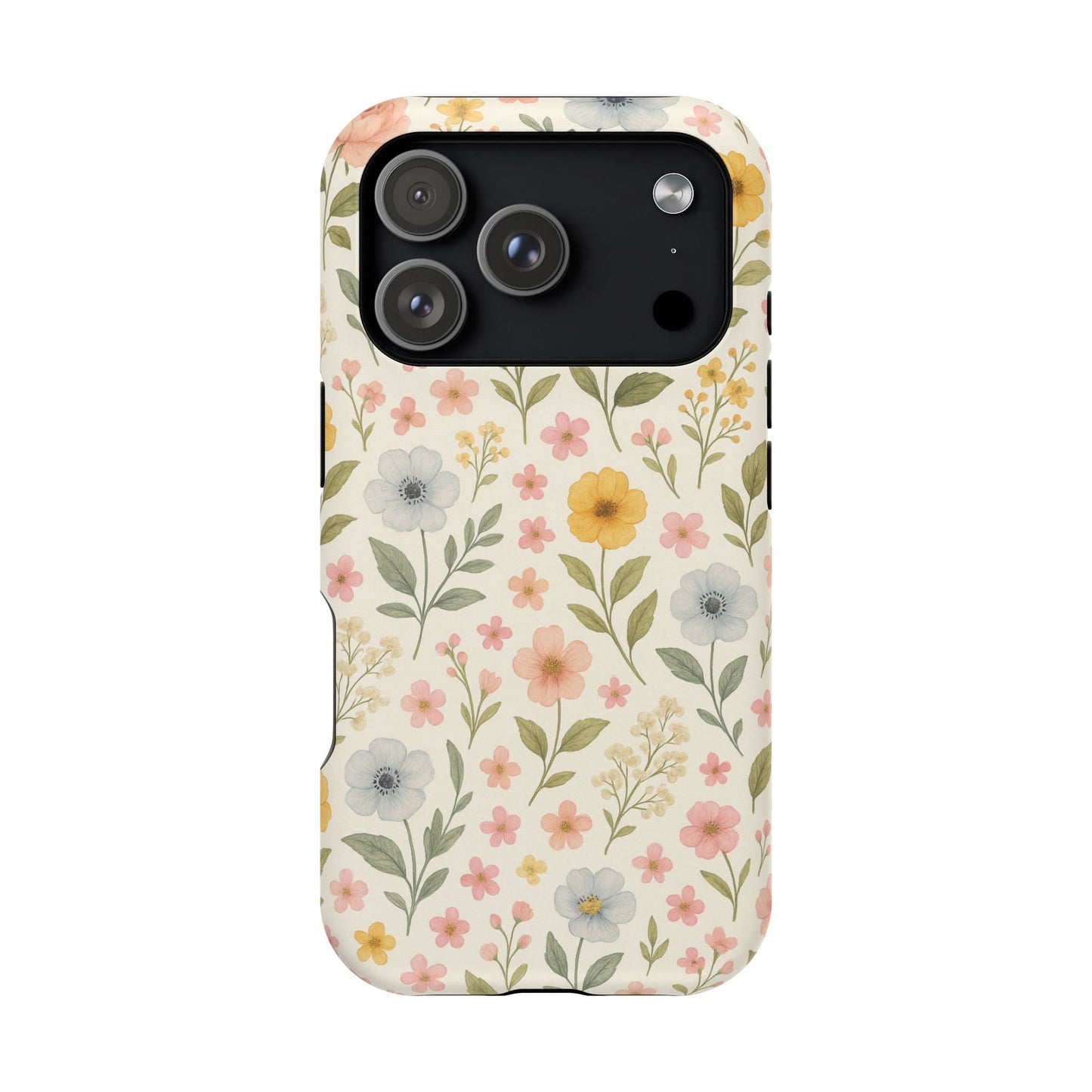 Floral Garden Impact iPhone Case with MagSafe compatibility  Shamo's iPhone 17 Pro / Matte
