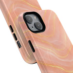 Luxury Series Pink Marble iPhone Case compatible with MagSafe  Shamo's