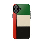 UAE Flag iPhone Case | MagSafe  Shamo's iPhone 16 Plus / Glossy