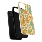 Mexico Hand-Drawn Cactus Pattern iPhone Case – Cute Desert Guitar & Sombrero Design | with MagSafe  Shamo's