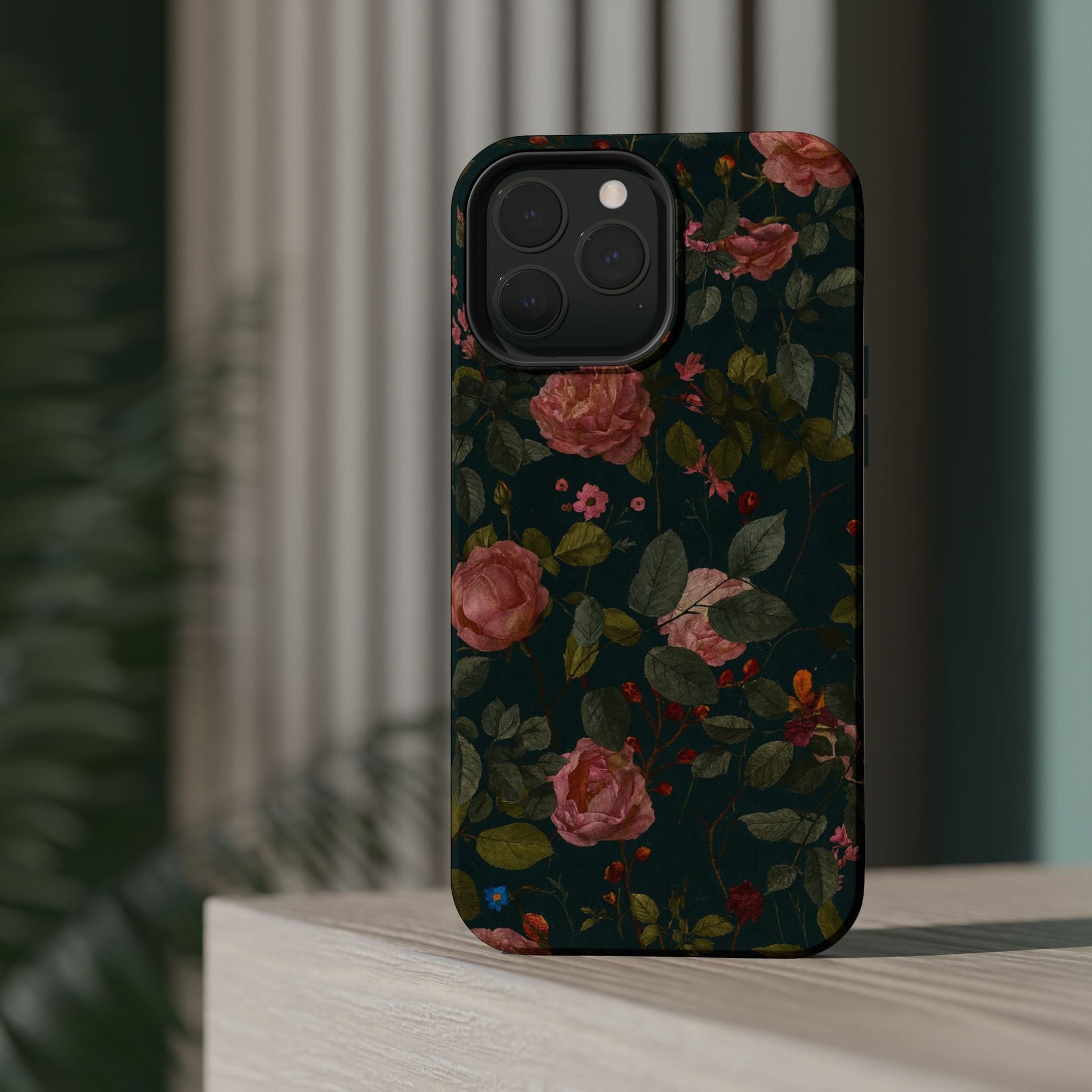 Floral Rose Realistic iPhone Case with MagSafe  Shamo's