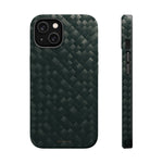 Dark Carbon Fiber Texture Magnetic Impact-Resistant iPhone Case | MagSafe compatible - iPhone 14 / Matte - Shamo's