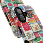 Vintage Romantic Love Stamp iPhone Case | Tough Protection + MagSafe  Shamo's