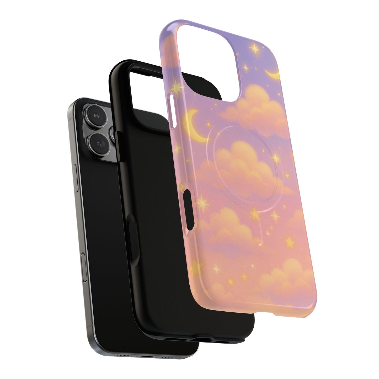 Starlit Clouds i Phone Case with MagSafe