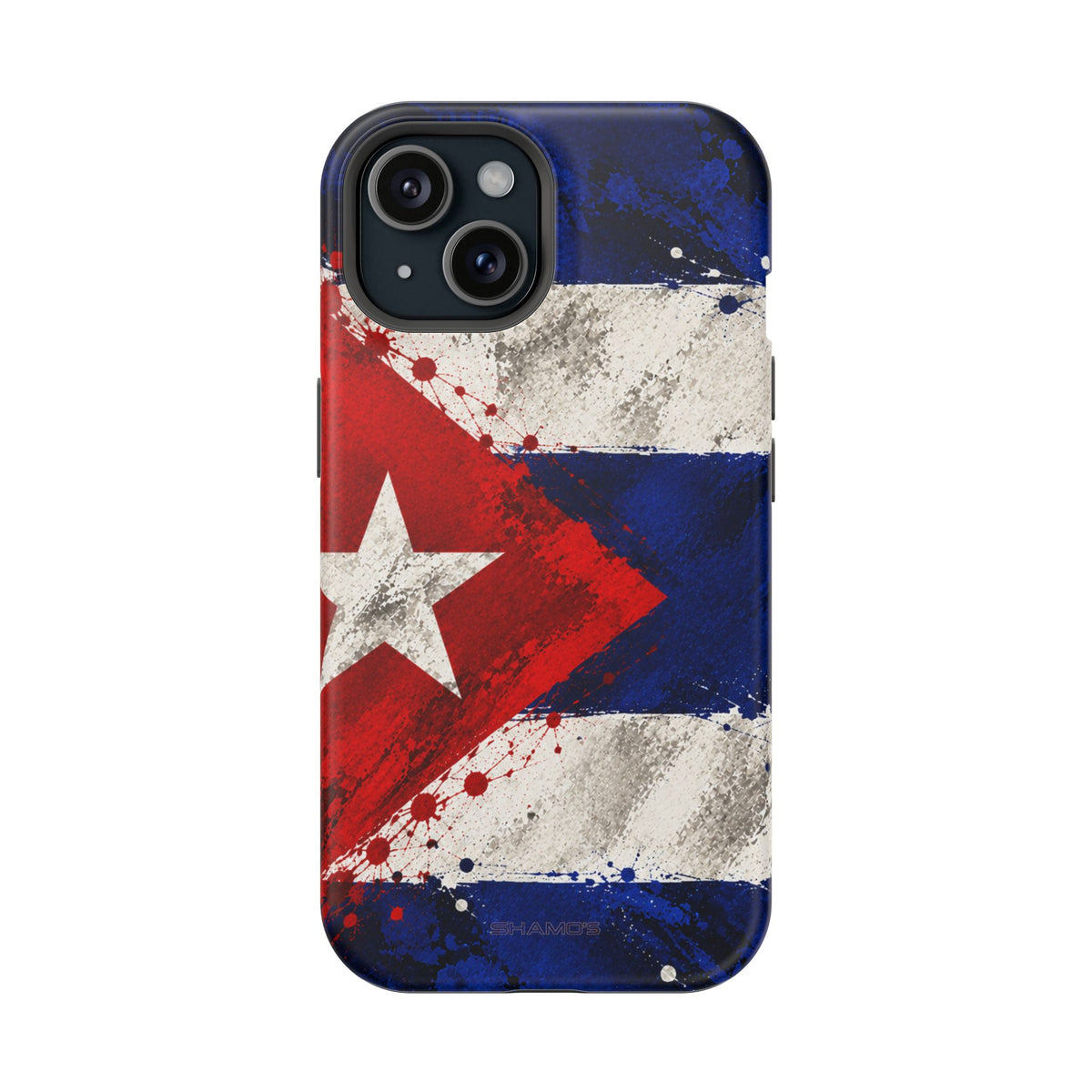 Cuban Flag MagSafe Impact-Resistant Phone Case