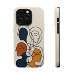 "Connected Lines" Minimalist iPhone Case — MagSafe, Magnetic Impact-Resistant  Shamo's iPhone 14 Pro / Glossy