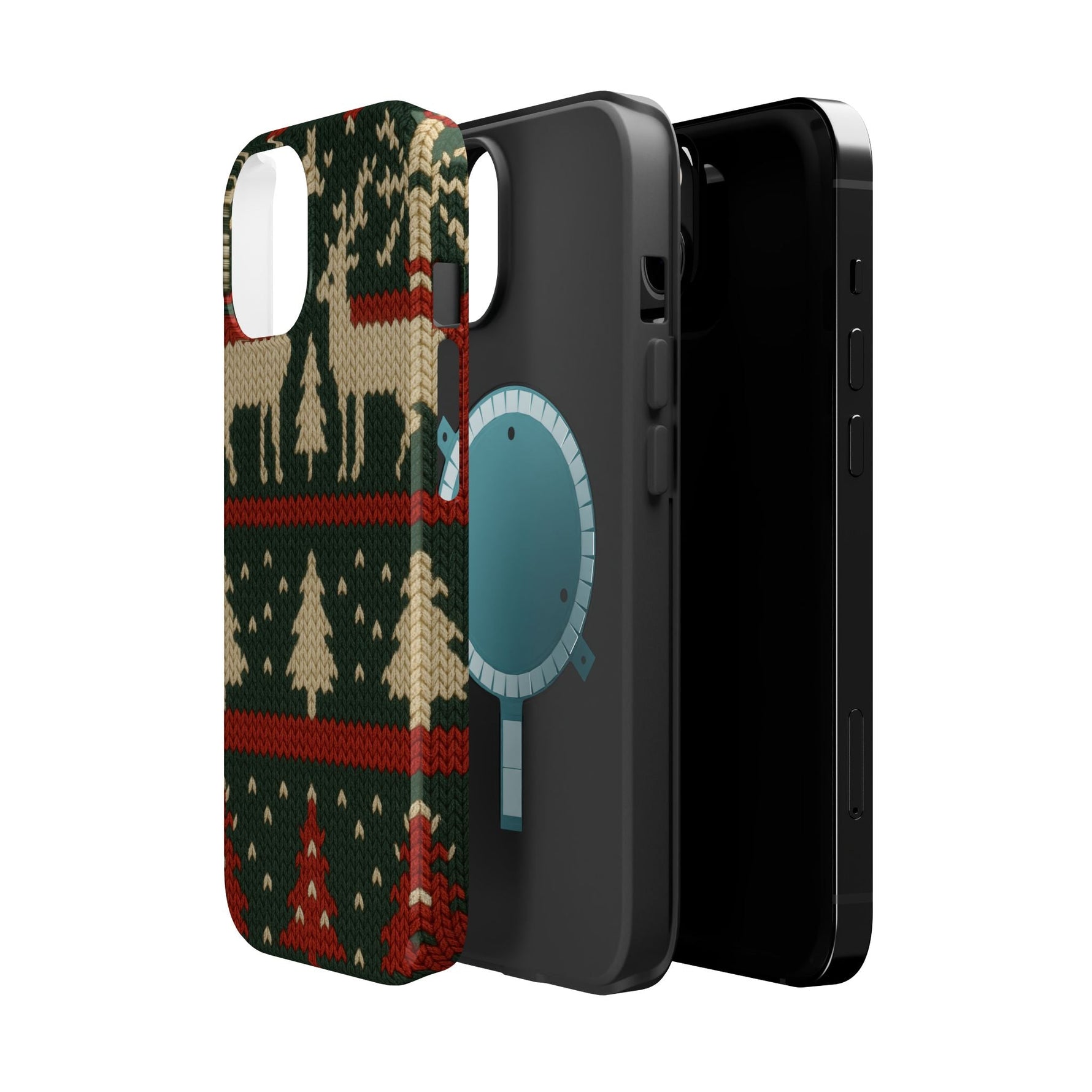 Holiday Reindeer Knit iPhone Case | compatible with MagSafe  Shamo's