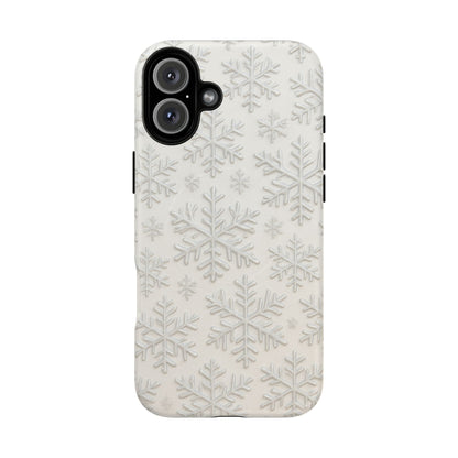 Snowflake Texture iPhone Case compatible with MagSafe - Shamo's