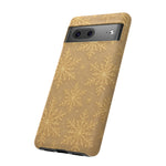 Golden Snowflake Holiday iPhone Case  Shamo's