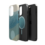 “Calm Over Chaos” Abstract Ocean Wave iPhone Case | MagSafe Compatible  Shamo's