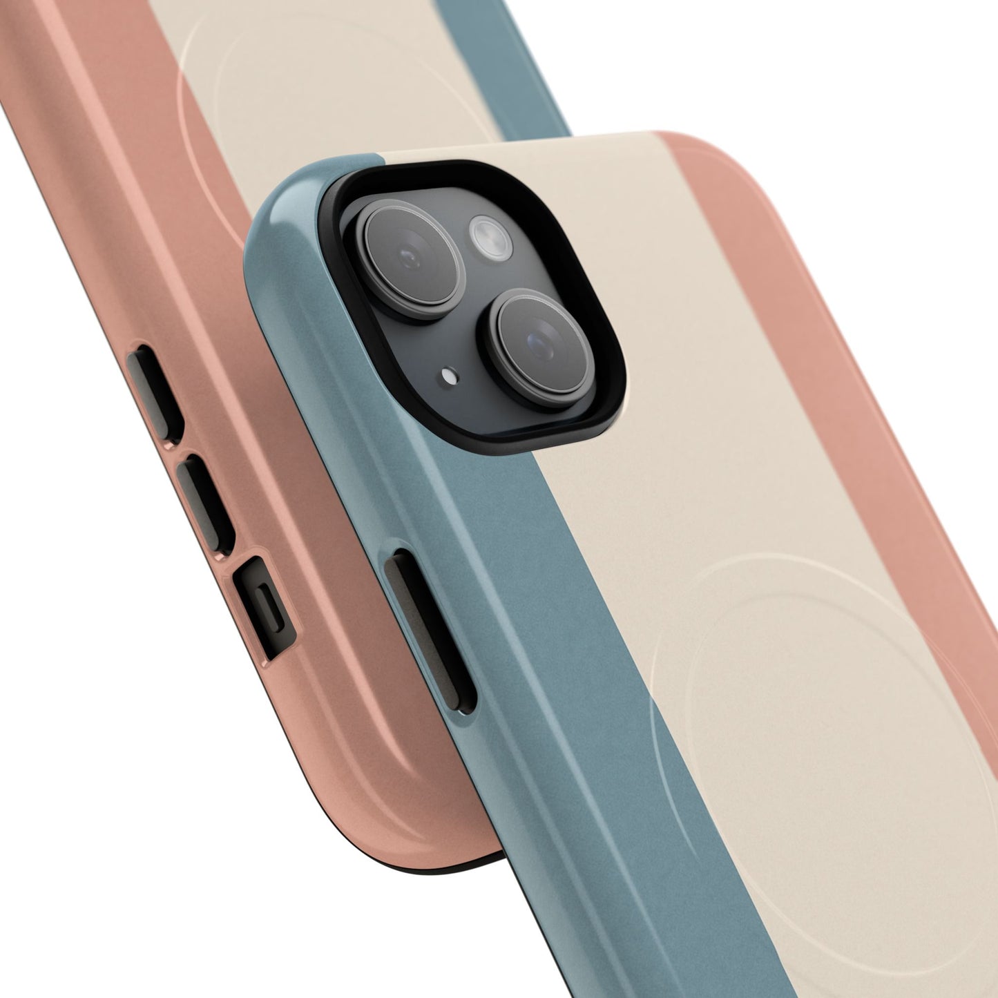 France Flag iPhone Case in Pastel Colors | MagSafe