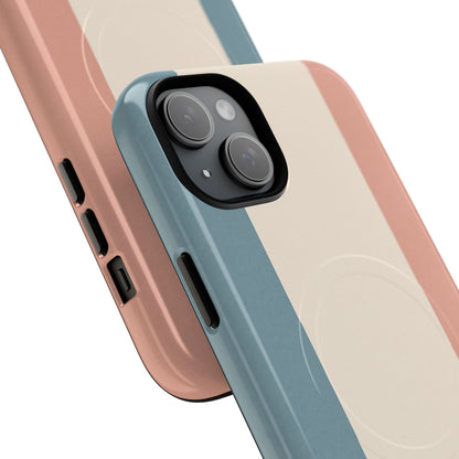 France Flag iPhone Case in Pastel Colors | MagSafe