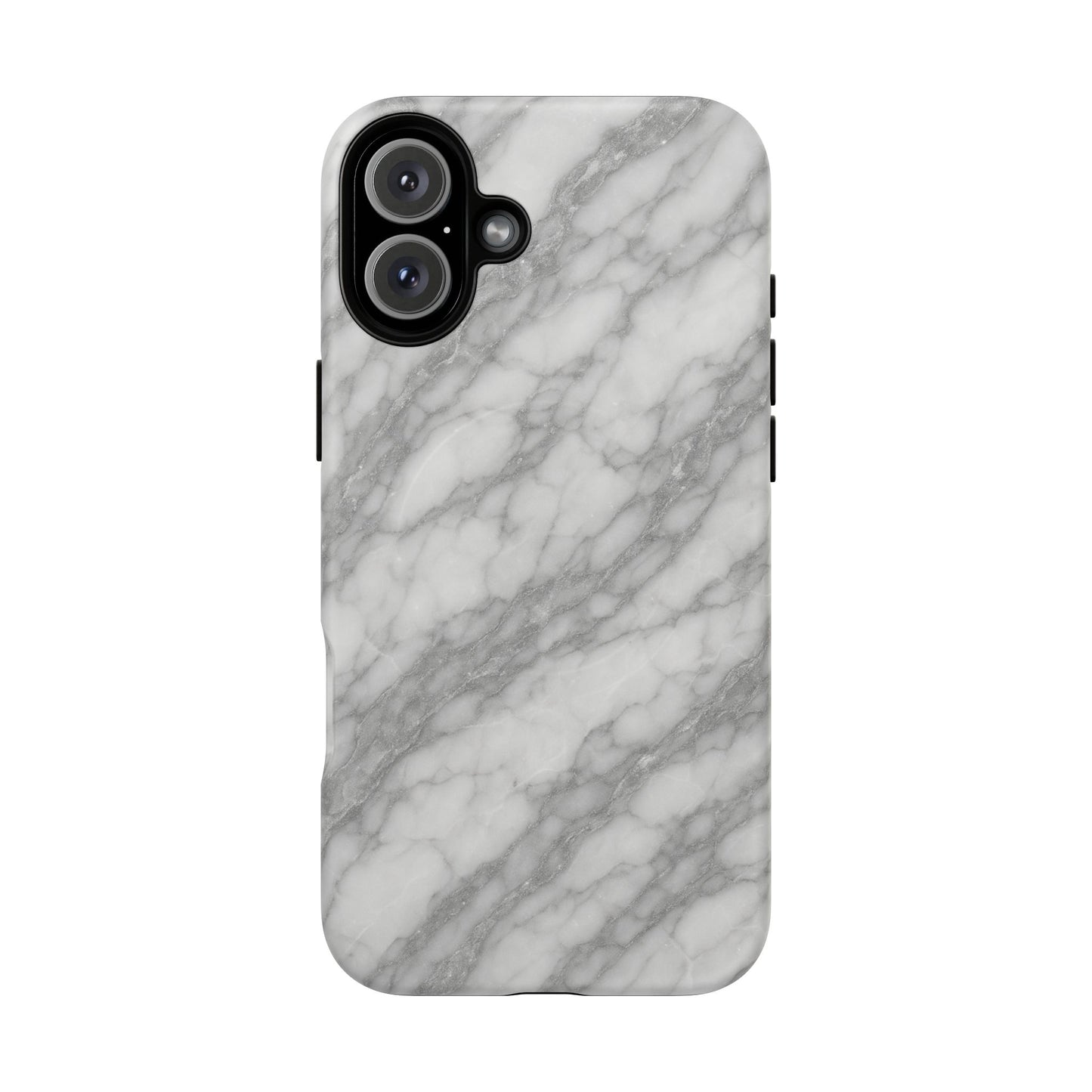 Silver Mist Marble iPhone Case with MagSafe - Shamo's
